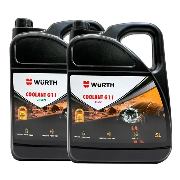 WURTH - سائل تبريد HOAT G11 وردي - 5 لتر